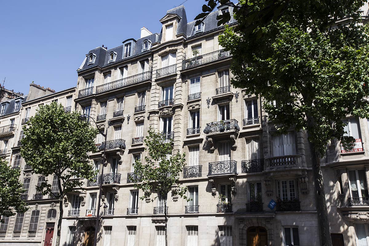 Façade immeuble bd Malesherbes