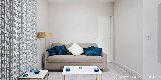 Apartment rental 1 bedroom Paris rue R�aumur 2nd District - Nearest metro Sentier