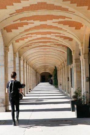 Arches of Place Des Vosges Paris