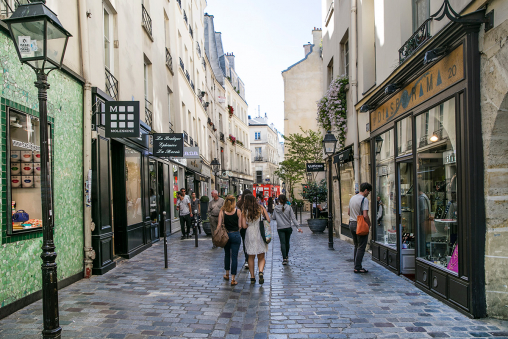 Rue des Rosiers, 4ème arrondissement Paris