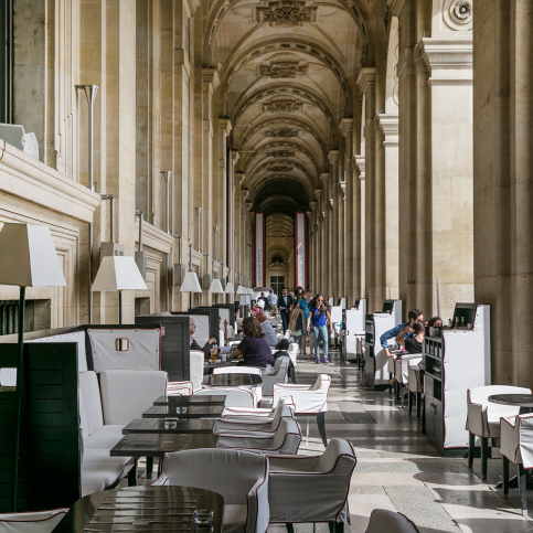 Café Marly Paris Rivoli’s arcades