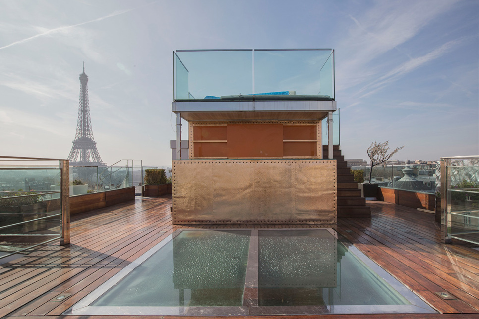 Solarium Jacuzzi Champs Elysées Paris