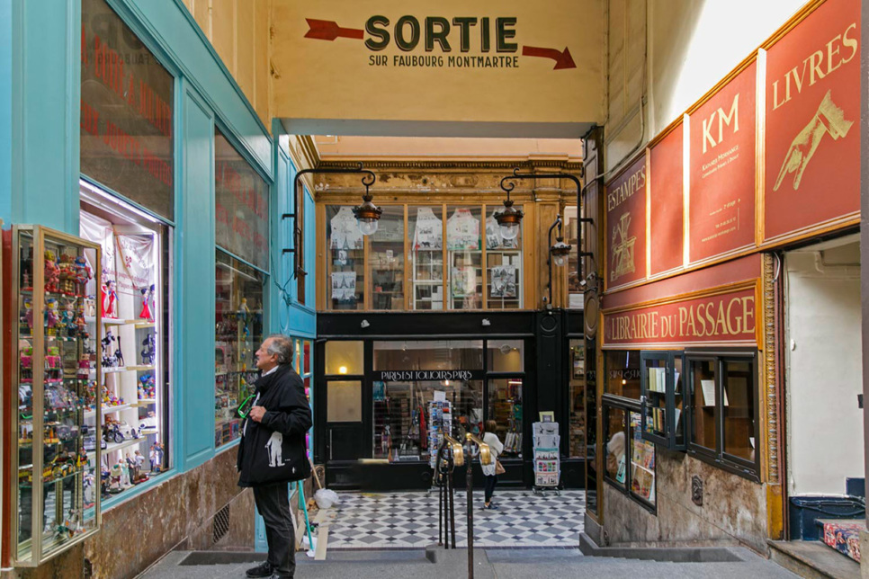 Passage Faubourg Montmartre Paris