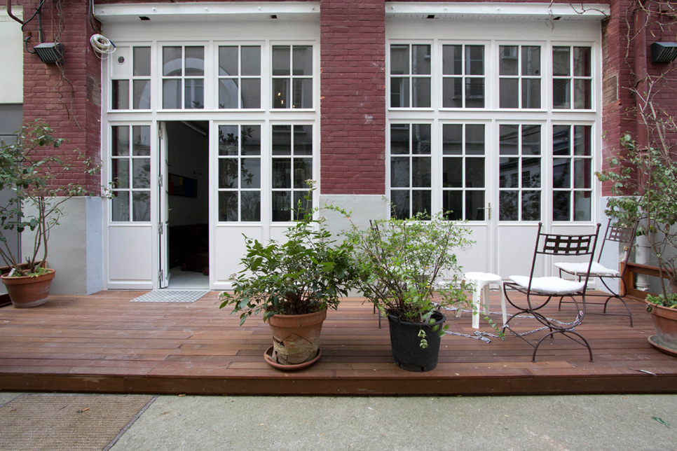 Appartement passage terrasse Paris 11