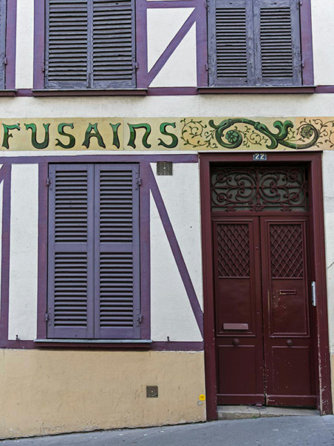 Façade Les Fusains Paris 18