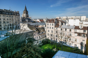 Appartement vue eglise Saint-Germain-des-Près