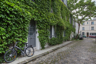 House garden Paris Villa Hersent