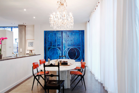 Dining room loft Paris