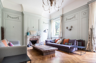 Sitting-room furnished house Avenue Emile Deschanel