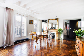 Apartment live in Paris Faubourg Saint Denis