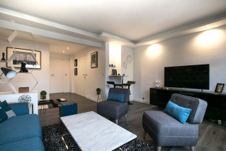 furnished rental Paris Trocadero neighbourhood