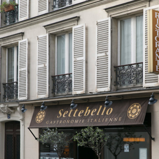 Italian restaurant Settebello Paris Passy