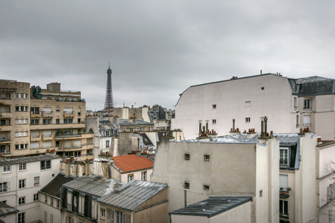 vue Tour Eiffel quartier Passy