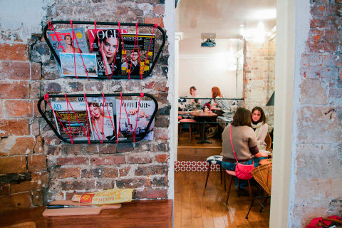 drink café interior rue chapon Paris