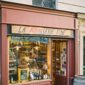 épicerine fine Juraaserie Fine fromagerie Montmartre Paris