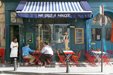 Bar salle à manger Paris 04