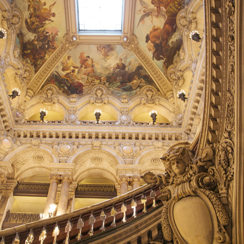 escalier grand opéra Paris