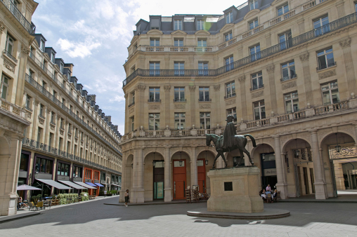 statue équestre place édouard VII