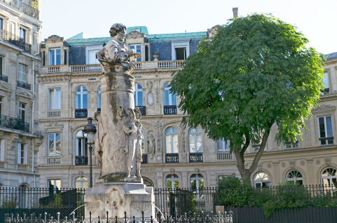 Saint-Georges square Paris 9th arrondissement