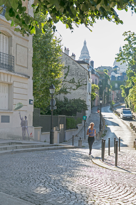 Abreuvoir street Paris Montmartre