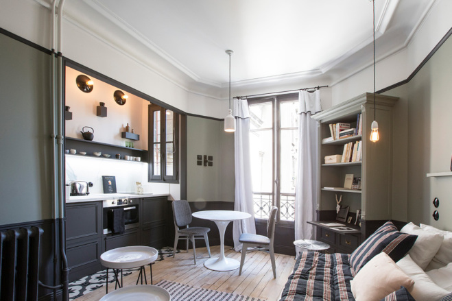 Marianne Evennou small Paris apartment