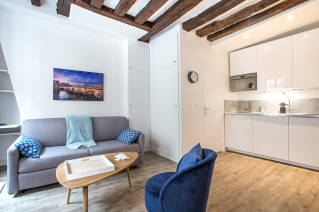 equipped furnished studio paris rental Saint-Germain-des-Prés