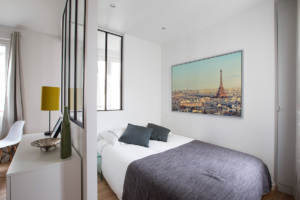 chambre studio espace nuit dormir arrondissement Paris