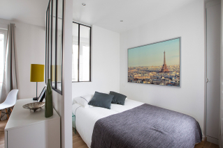 studio bedroom living Paris Saint-Germain-des-Prés
