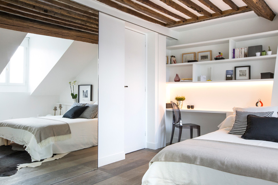 interior designer renovation studio Paris rent flat
