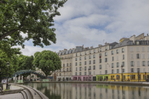 Vivre Paris 10ième arrondissement canal saint-martin