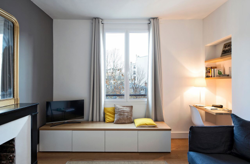 appartement meublé Paris aménagement