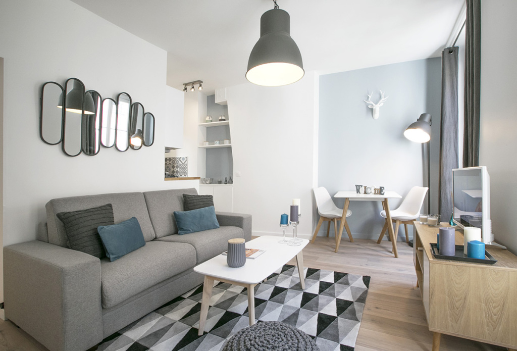 amenagement décoration location meublée Paris