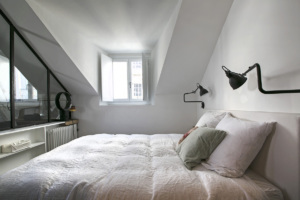 appartement meublé sous les toits Paris 17