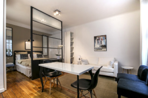 Studio meublé avec verrière Paris