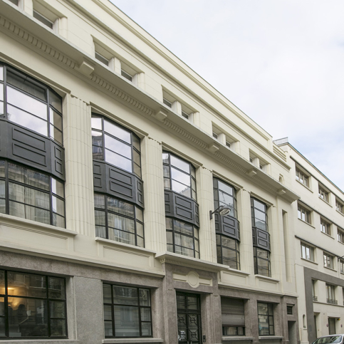 façade bâtiment Léon Schneider Paris