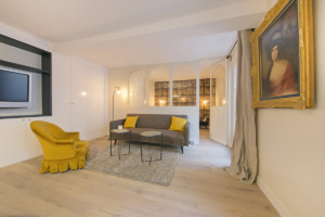aménager décorer salon appartement parisien