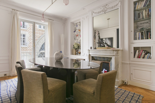 appartement salle à manger Art Nouveau Paris 7