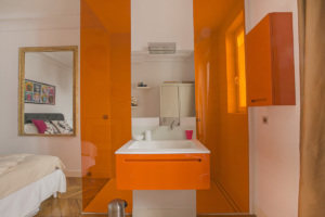 chambre avec salle d'eau appartement Paris