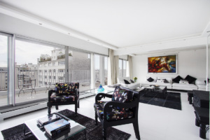 3 bedrooms apartment with terrace Paris 16th Passy