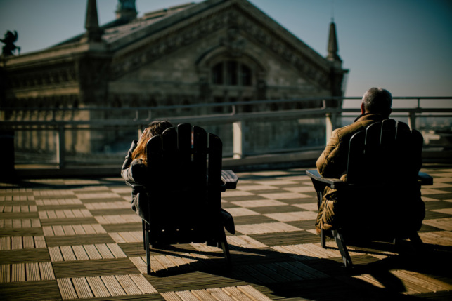 Sur les toits de Paris - Photographie Thomas Deschamps