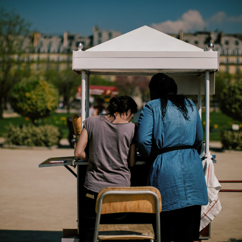 Jardins parcs squares Paris - Photographie Thomas Deschamps