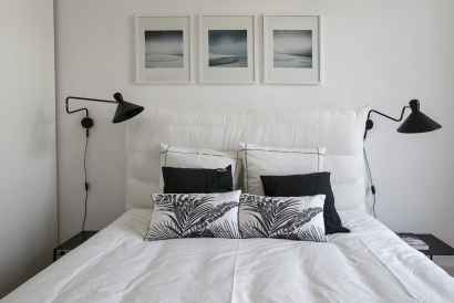 bedclothes bedroom apartment in Paris