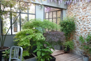 appartement deux chambres patio Paris