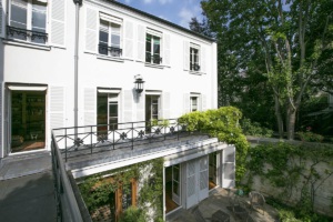 appartement parisien extérieur jardin