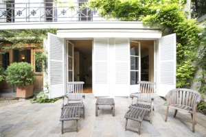 maison 4 chambres à louer jardin Paris 7