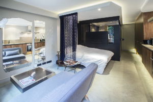 studio avec jardin à louer quartier République Paris