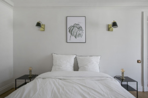 master bedroom apartment Paris Saint-Honoré
