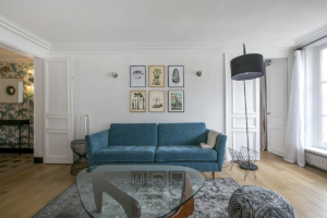 furnished rental Paris Living decoration