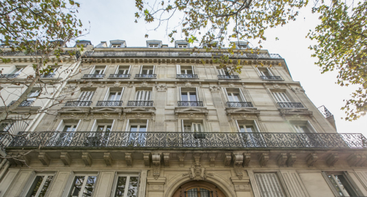 façade immeuble Pais Hausmann Boulevard la Tour-Maubourg