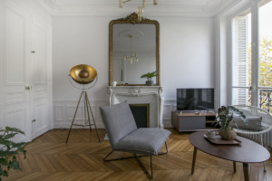 living-room paris apartment